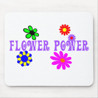 Flower Power Mouse Pad