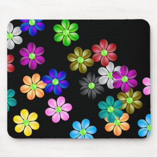 Flower Power Mouse Pad
