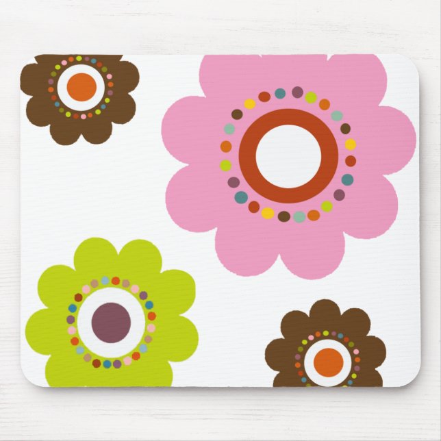 Flower Power Mousepad (Front)