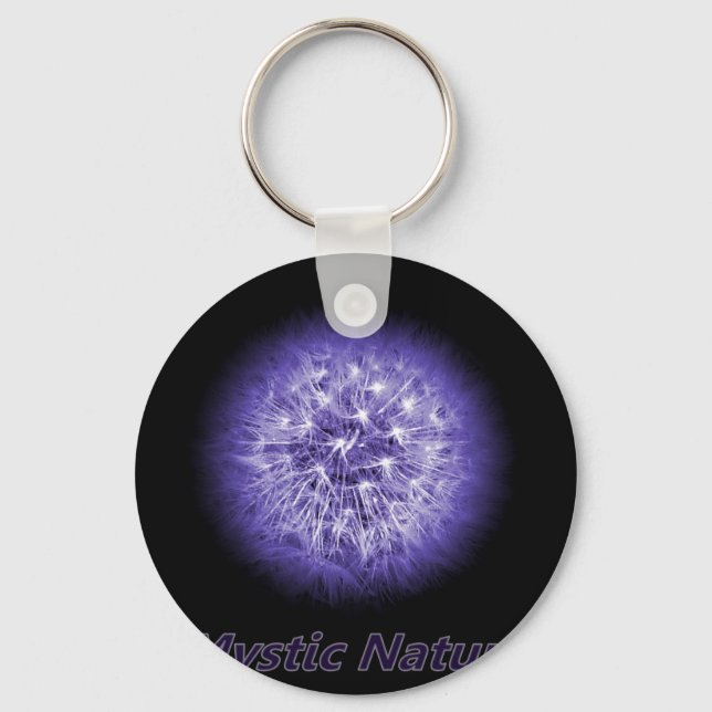 Flower-Power Mystic Nature Keychain (Front)