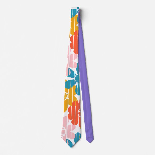 Flower Power Neck Tie (Front)