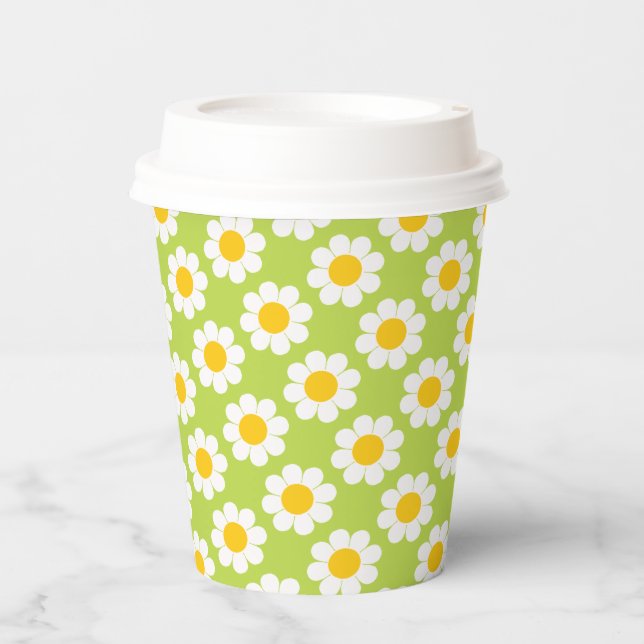 Flower Power Paper Cups (Front)