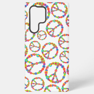 Flower Power Peace Samsung Galaxy S22 Ultra Case