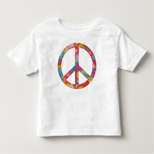Flower Power Peace Toddler T-shirt