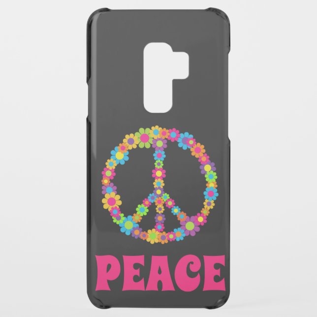 Flower Power Peace Uncommon Samsung Galaxy Case (Back)