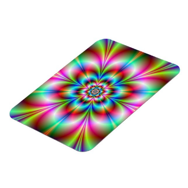 Flower Power Photo Magnet (Left Side)