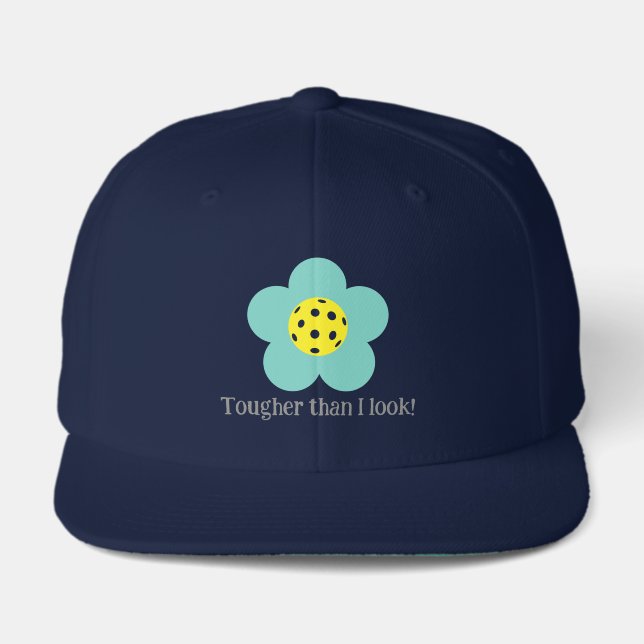 Flower Power Pickleball Visor (Front)