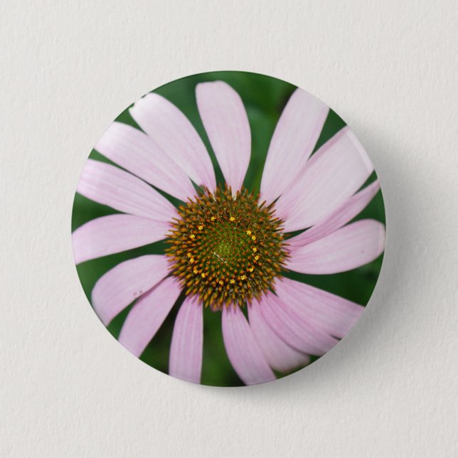 Flower Power Pinback Button (Front)