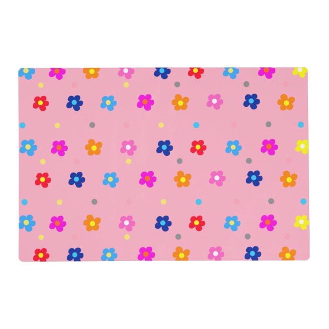 Flower Power  Placemat (Front)