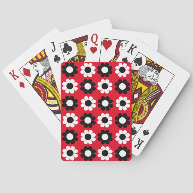 Flower Power Poker Cards (Back)