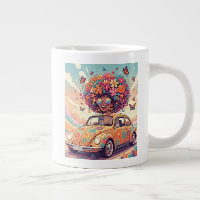 Flower Power Ride Specialty Mug (Right)