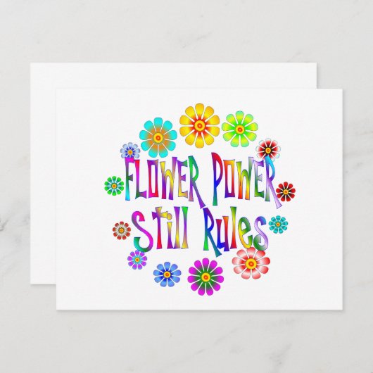 Flower Power Rules (Front/Back)