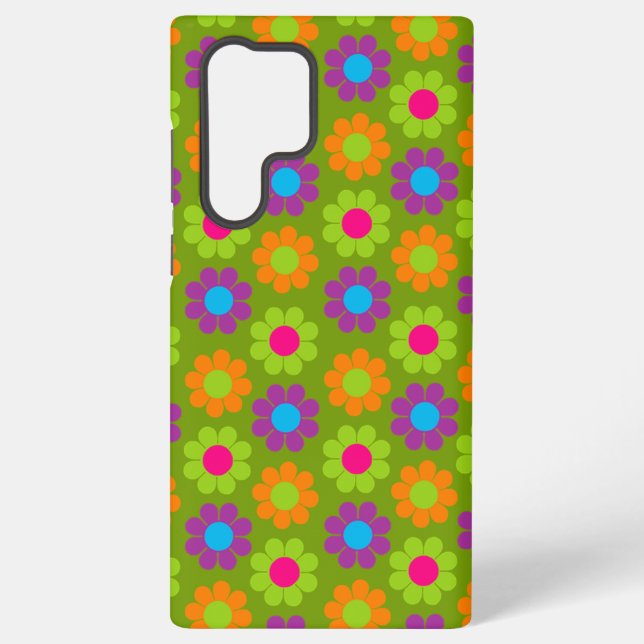 Flower Power Samsung Galaxy Case (Back)