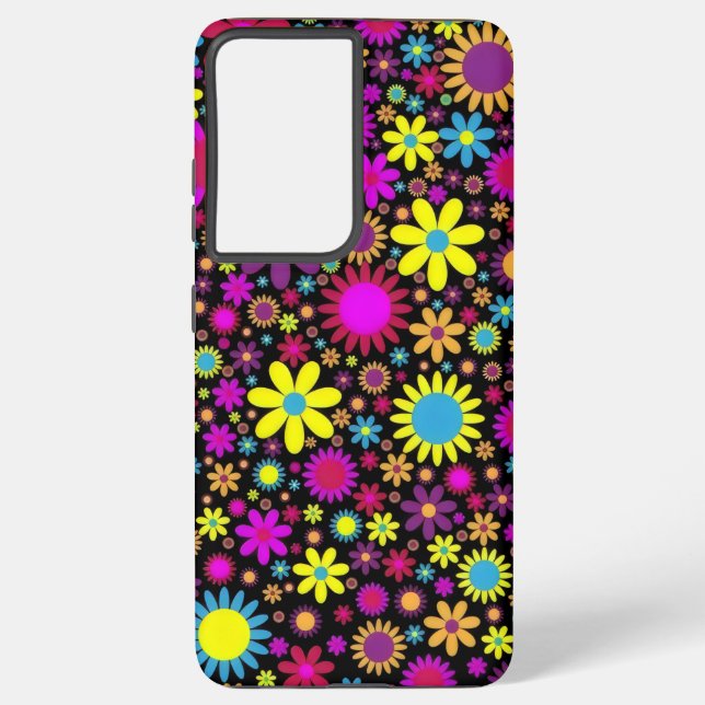 Flower Power Samsung Galaxy Case (Back)