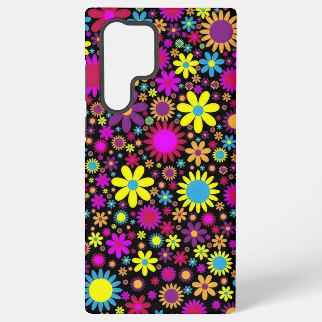Flower Power Samsung Galaxy Case (Back)