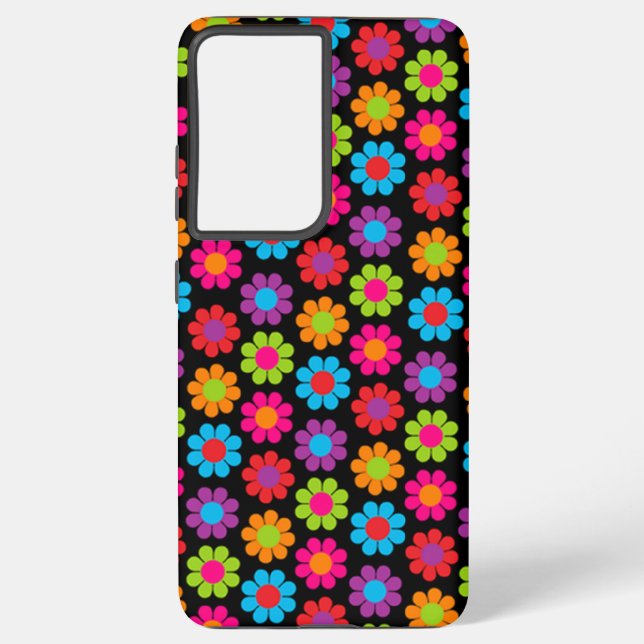 Flower Power Samsung Galaxy Case (Back)