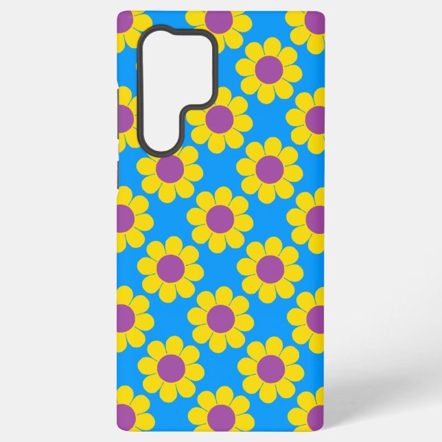 Flower Power Samsung Galaxy Case (Back)