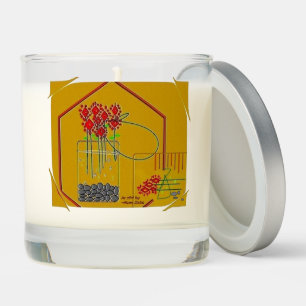 "Flower Power" Scented Jar Candle