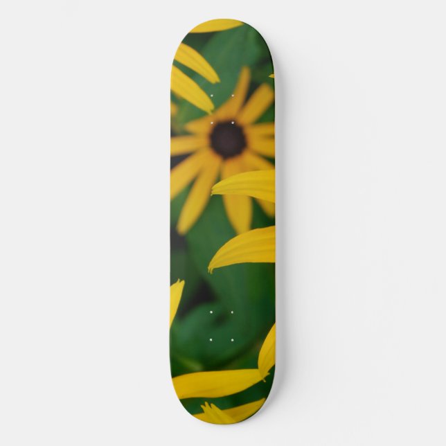 Flower Power Skateboard Deck (Front)