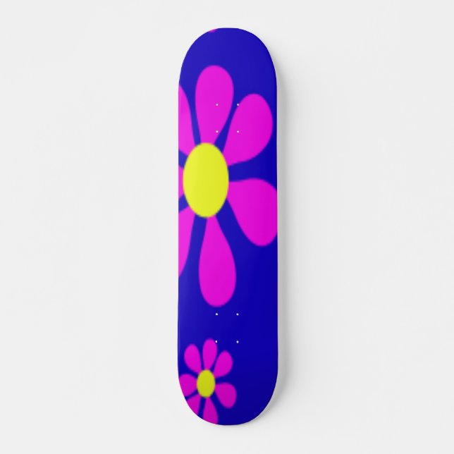 FLOWER POWER SKATEBOARD - PRETTY GIFTS - GAMES DECK (Front)