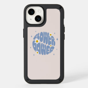 Flower Power Slogan Speck iPhone 14 Case