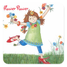 Flower Power Stickers