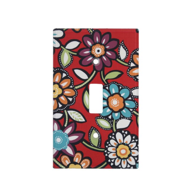 flower power switch cover (Front)