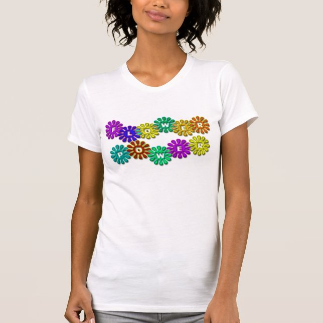 Flower Power T-Shirt (Front)