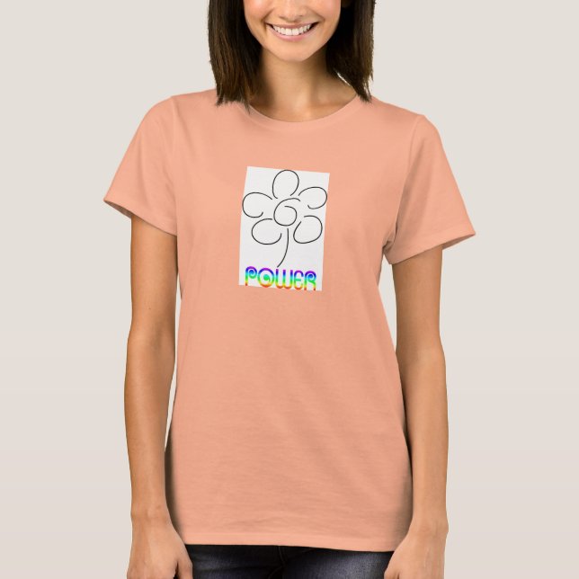 Flower Power T-Shirt (Front)