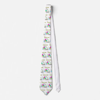 Flower Power Tiled Tie