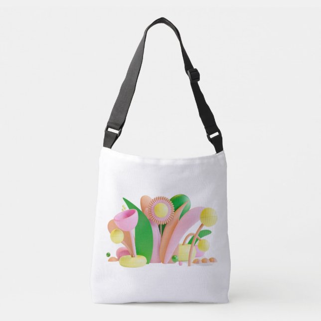 Flower Power Tote Bag  (Front)