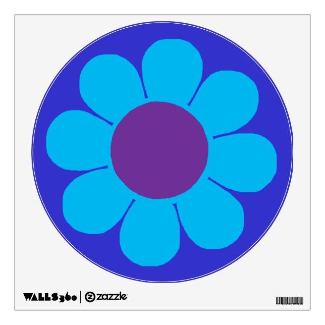Flower Power Wall Decal (Front)
