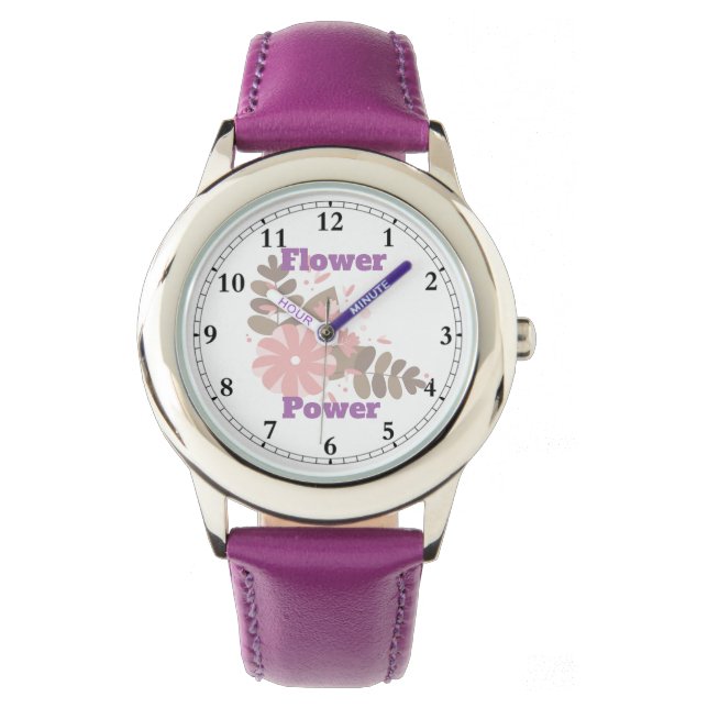 Flower Power Watch (Front)