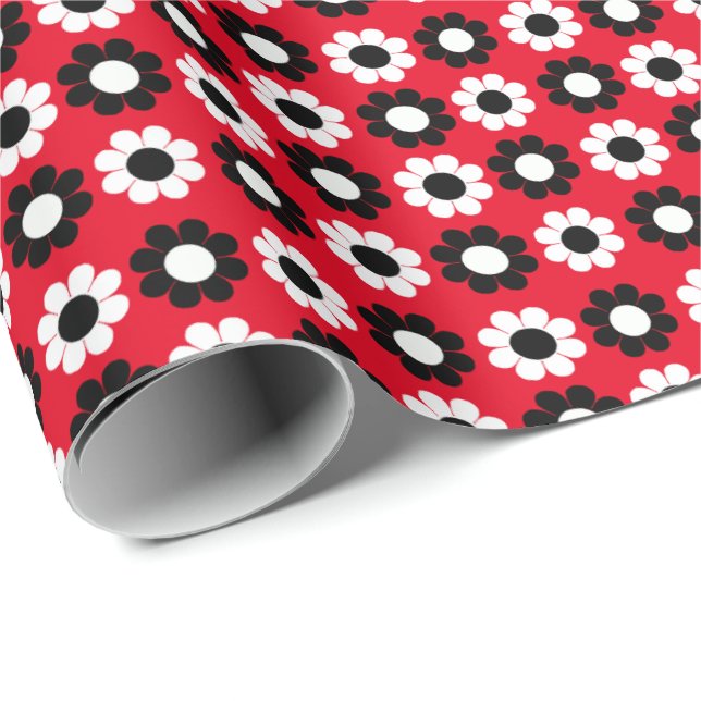 Flower Power Wrapping Paper (Roll Corner)