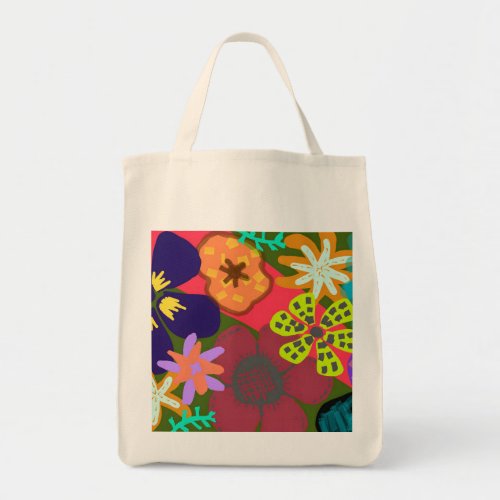 Flower PowWow Tote Bag