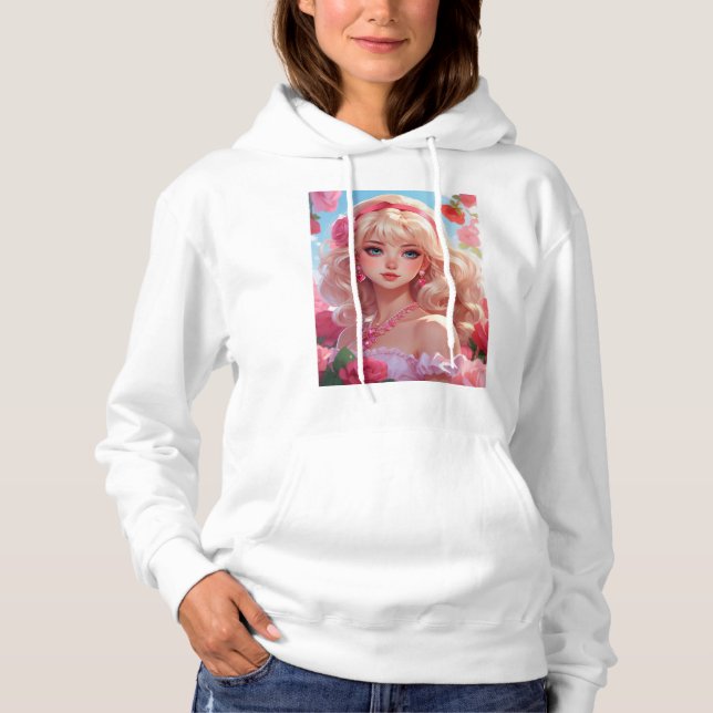 Flower princess  hoodie (Front)