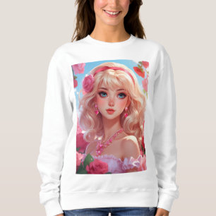 Flower princess sweatshirt