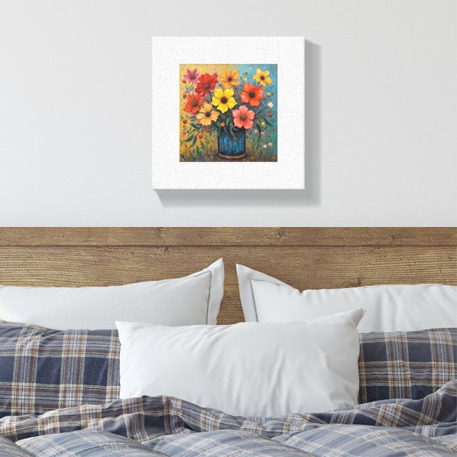 Flower Print (Insitu(Bedroom))