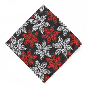 Flower Print Bandana