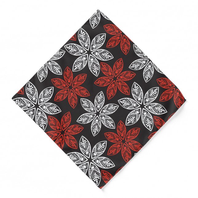 Flower Print Bandana (Front)