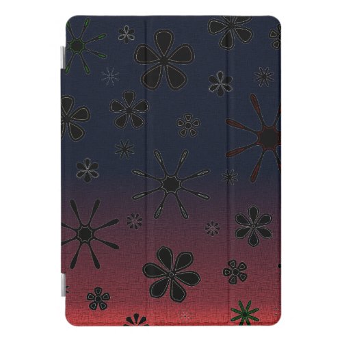 Flower Print Sunset iPad Pro Cover