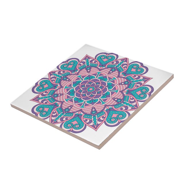 Flower Print Tile (Side)