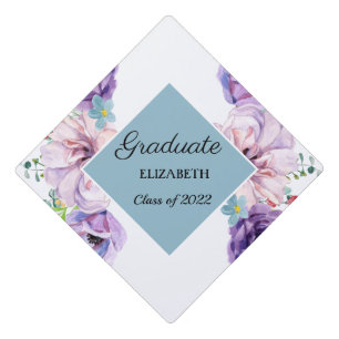 Flower prom hat