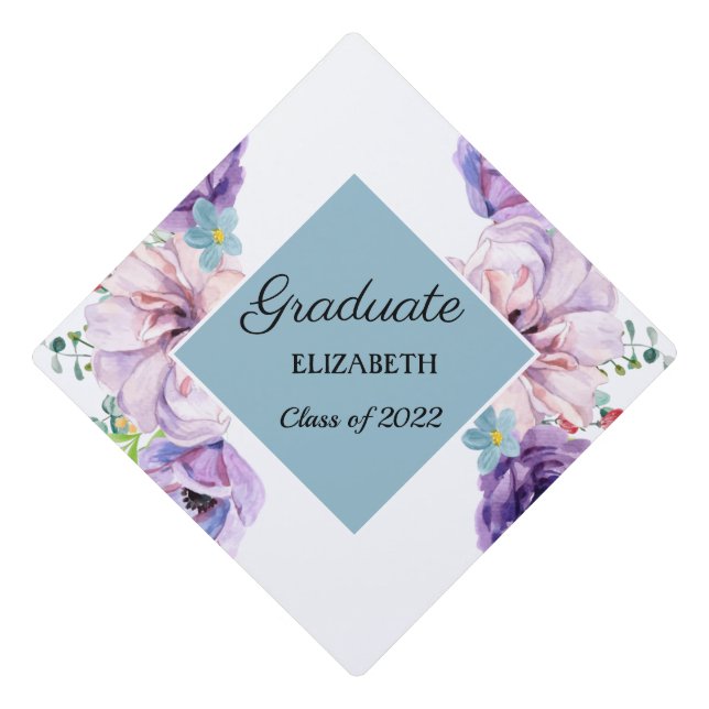 Flower prom hat (Front)