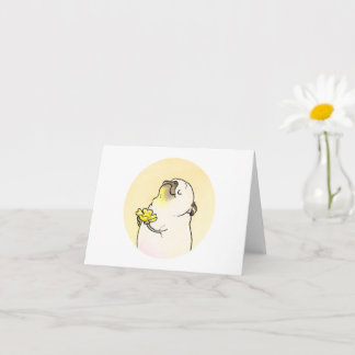 Flower Pugs: Buttercup Card