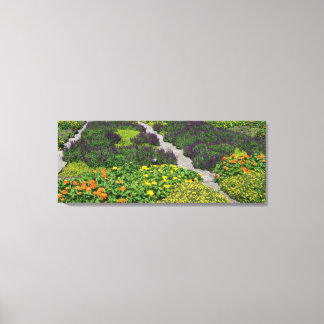 Flower Quilt Canvas Print