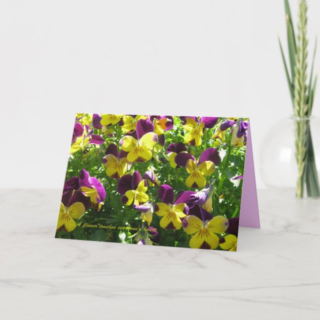 Flower Quotes Card (Front)