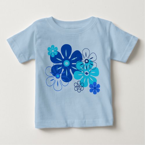 Flower Rain Toddlers  Infants T_Shirts