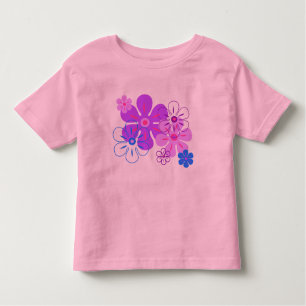 Flower Rain Toddlers & Infants T-Shirts