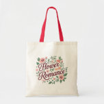 Flower Romance Floral Tote Bag